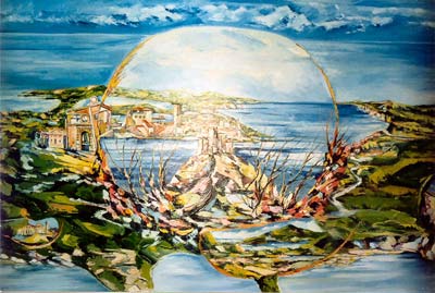 Centro del quadro — Veduta aerea
