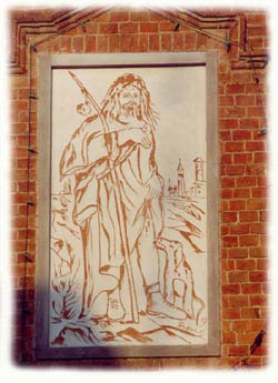 Graffito di San Rocco — 2000 — m 2 × 1,50