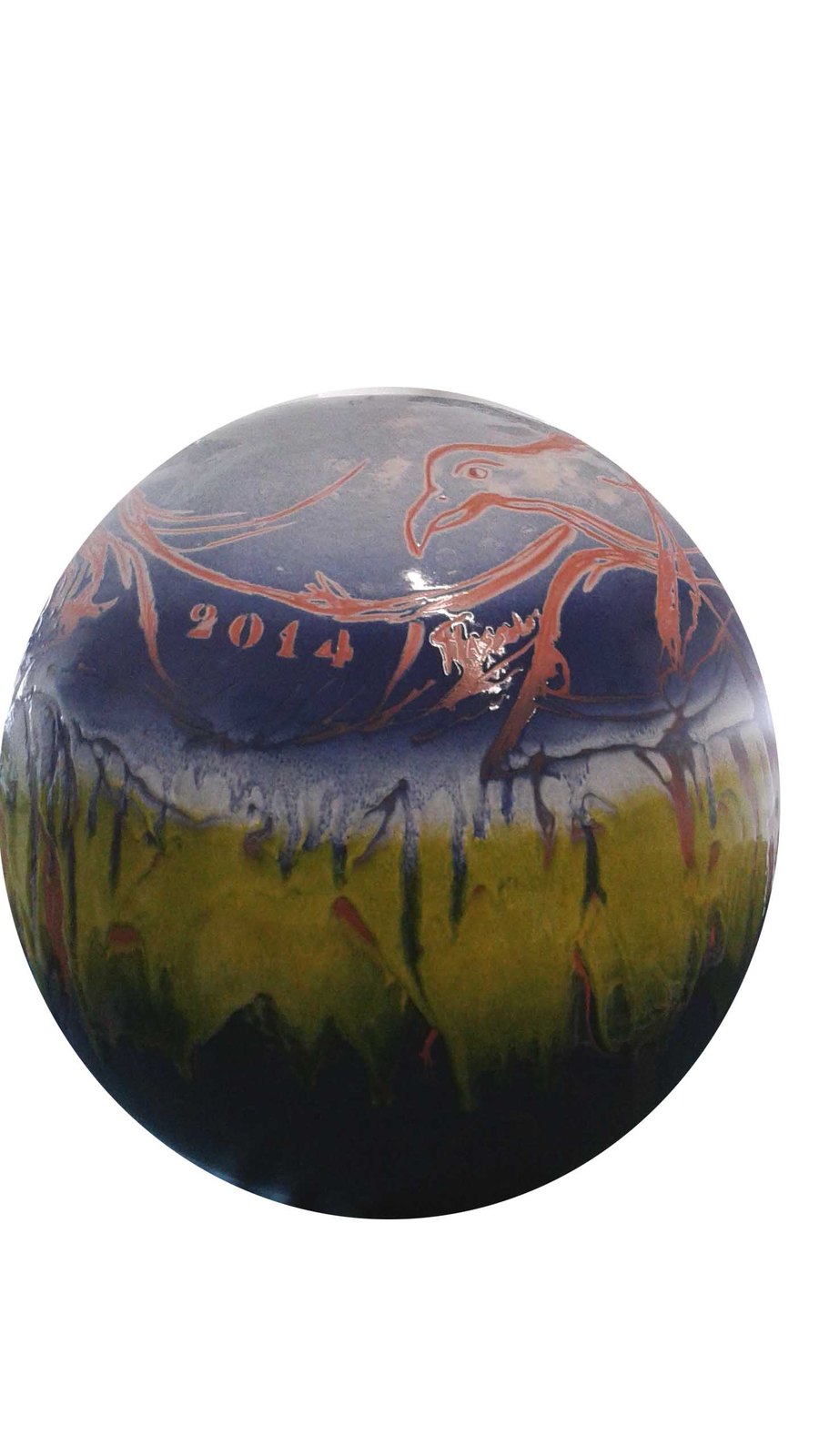 Sfera in ceramica — Donata al Comune di Merana, inaugurata il 9 aprile 2016